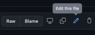 GitHub Edit this file
